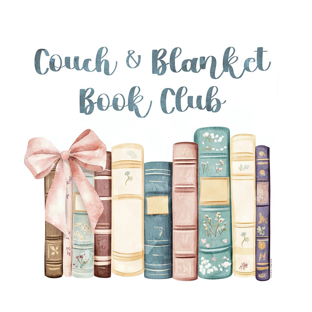 Couch And Blanket Book Club art print by Svetlana Aleinikova for $57.95 CAD
