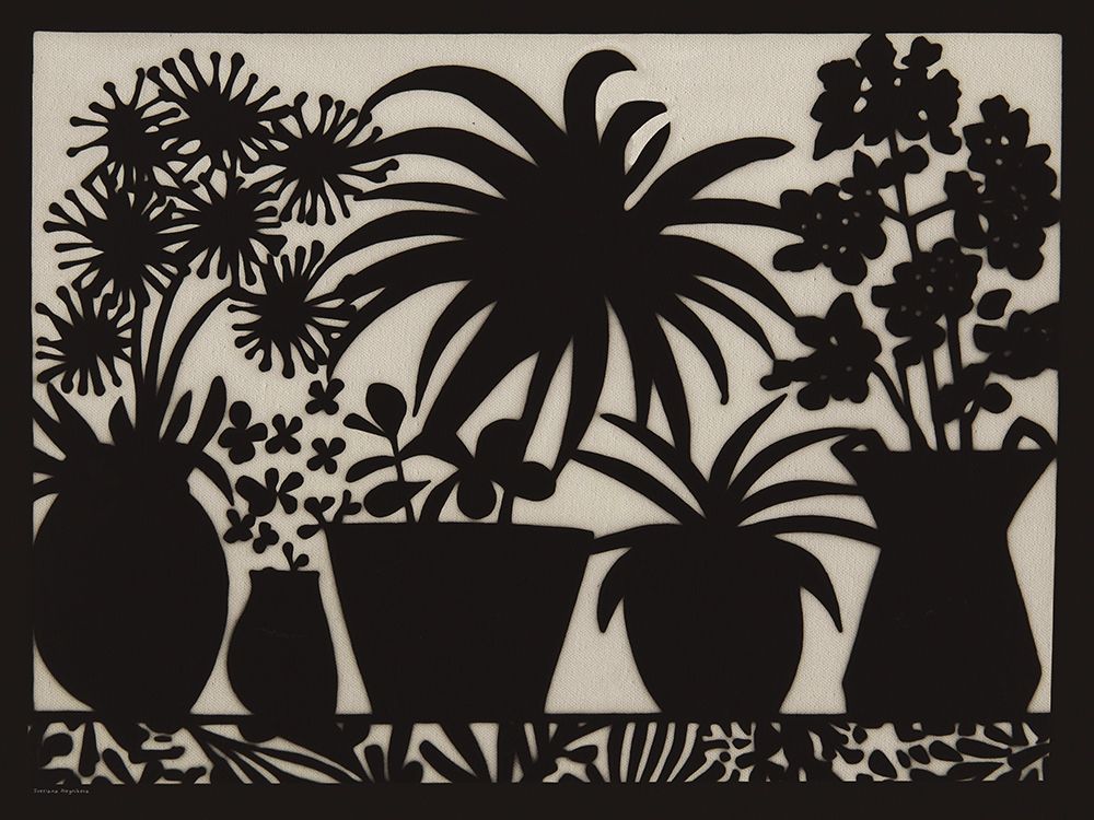 Potted Shadows I art print by Svetlana Aleinikova for $57.95 CAD