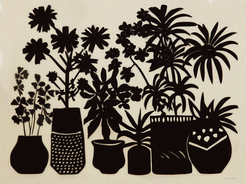 Potted Shadows II art print by Svetlana Aleinikova for $57.95 CAD