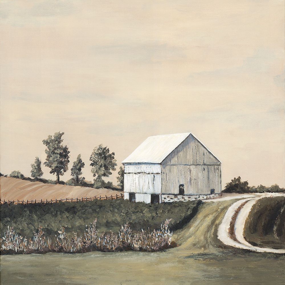Barn at the Bend art print by Soulspeak And Sawdust for $57.95 CAD