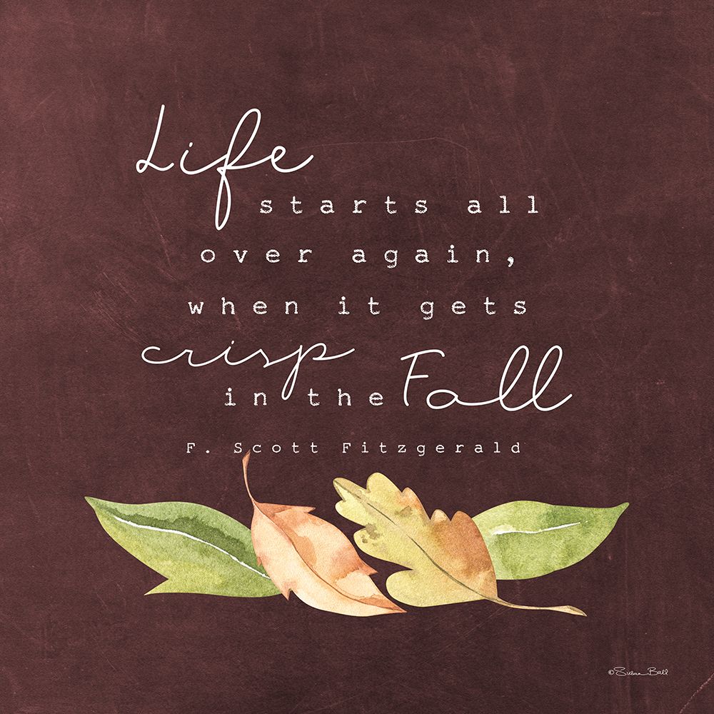 In the Fall art print by Susan Ball for $57.95 CAD