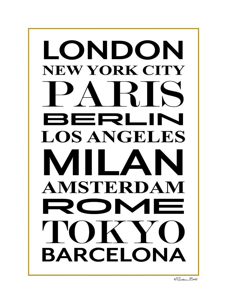 Fashion Cities art print by Susan Ball for $57.95 CAD