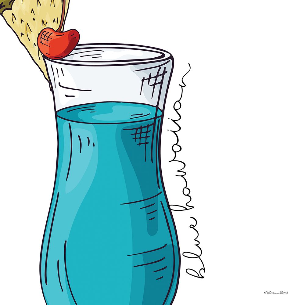 Blue Hawaiian art print by Susan Ball for $57.95 CAD