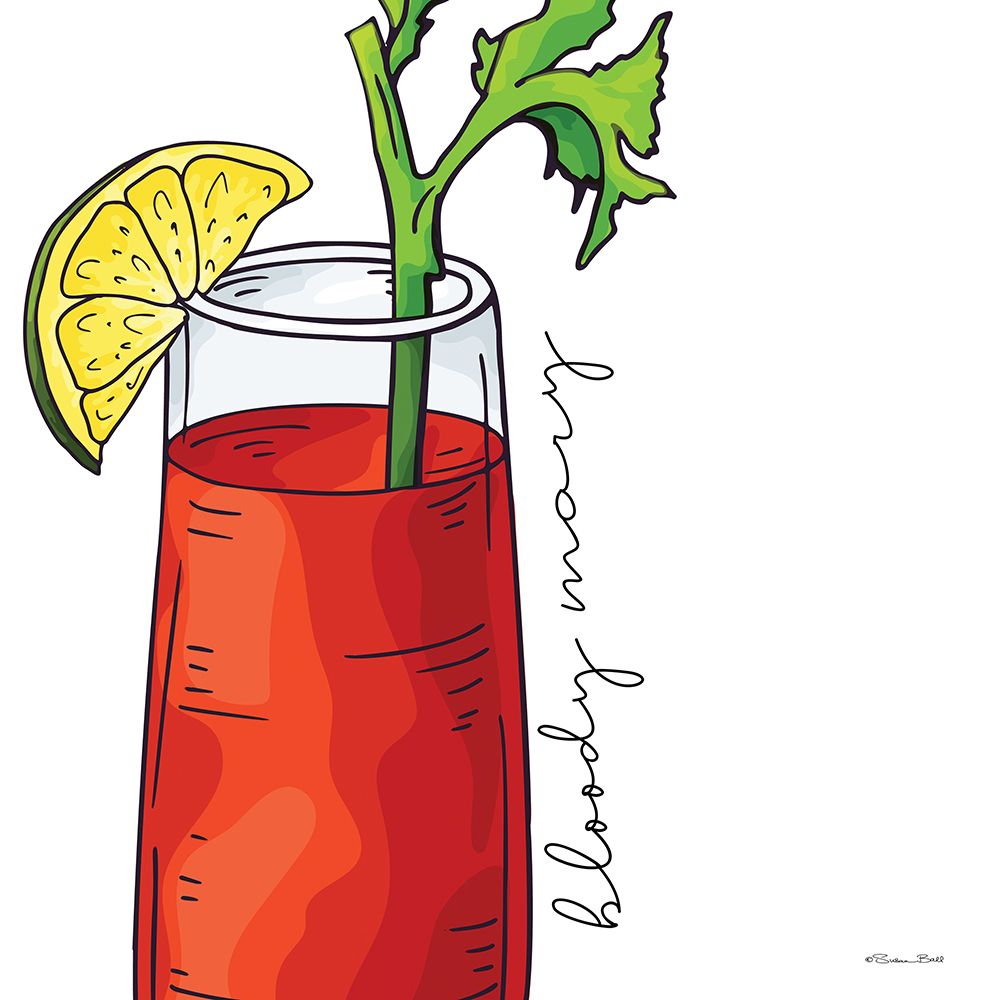 Bloody Mary art print by Susan Ball for $57.95 CAD