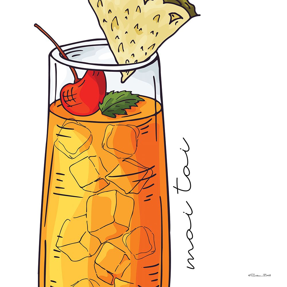 Mai Tai art print by Susan Ball for $57.95 CAD