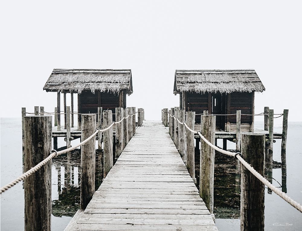 Ocean Pier art print by Susan Ball for $57.95 CAD