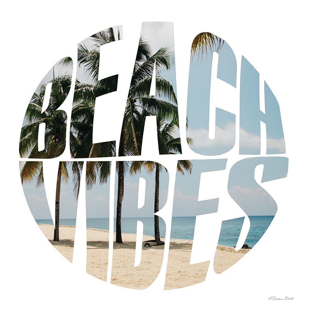 Beach Vibes art print by Susan Ball for $57.95 CAD