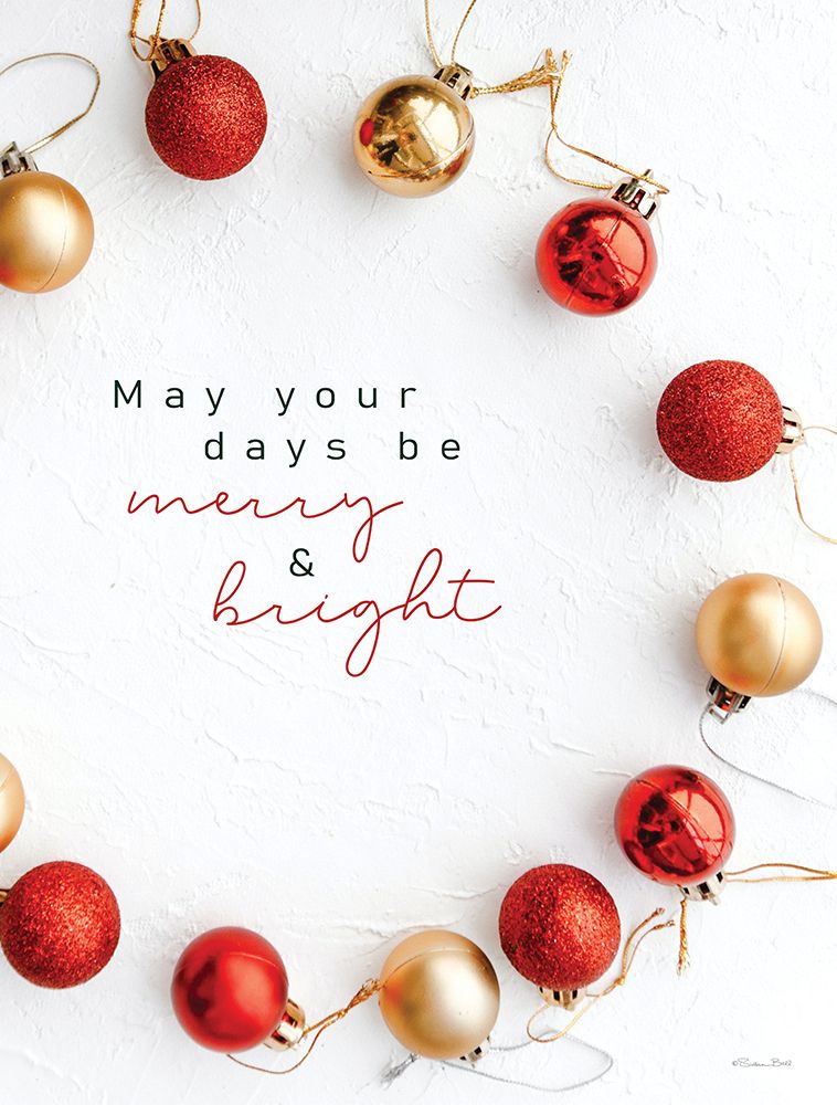 Merry And Bright art print by Susan Ball for $57.95 CAD