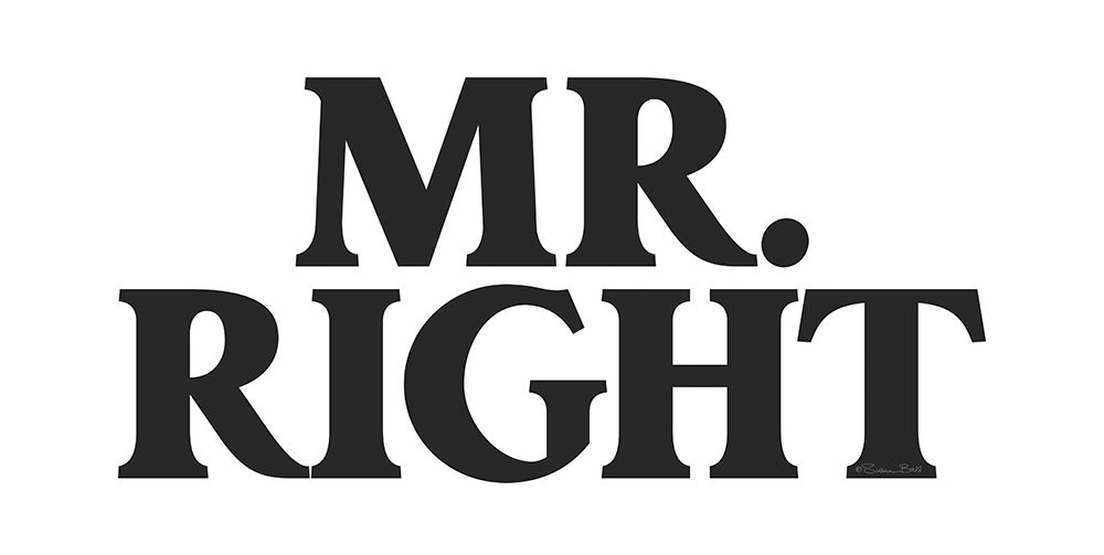 Mr. Right art print by Susan Ball for $57.95 CAD
