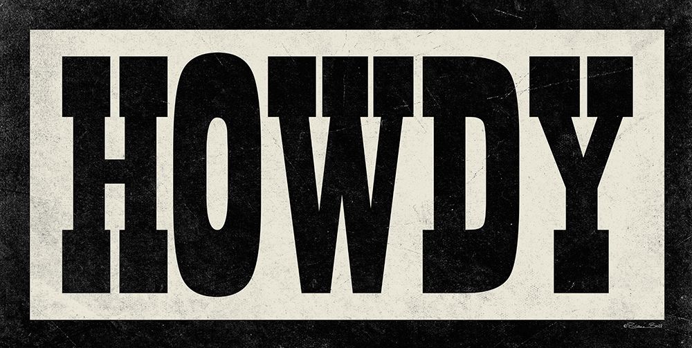 Howdy art print by Susan Ball for $57.95 CAD