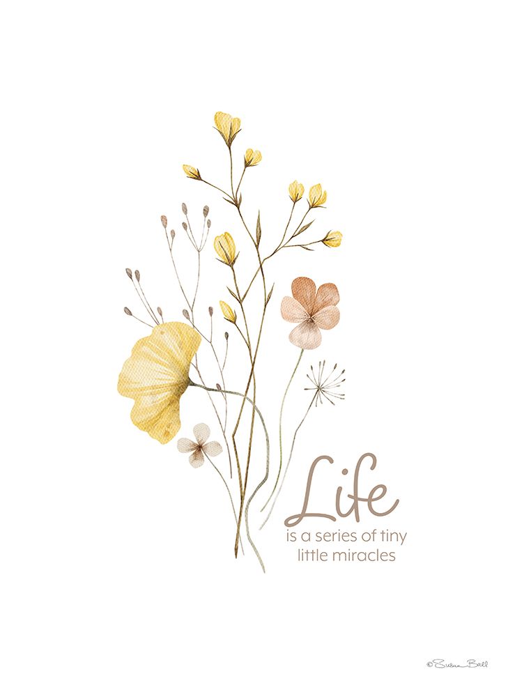 Life Little Miracles art print by Susan Ball for $57.95 CAD