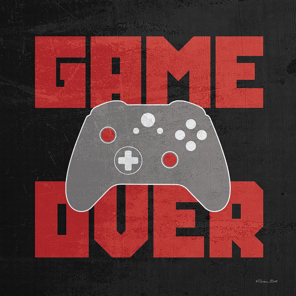 Game Over art print by Susan Ball for $57.95 CAD