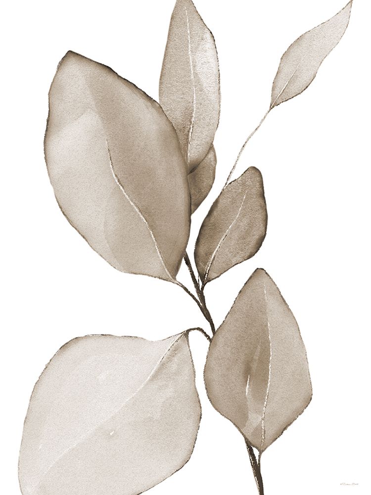 Neutral Simplicity Leaves 3 art print by Susan Ball for $57.95 CAD