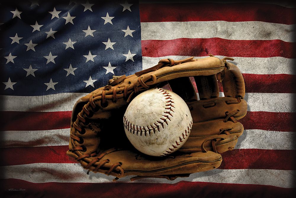 American Baseball II art print by Susan Ball for $57.95 CAD