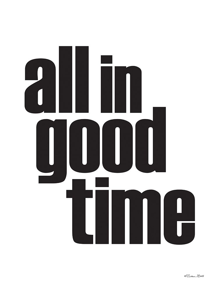 All in Good Time art print by Susan Ball for $57.95 CAD