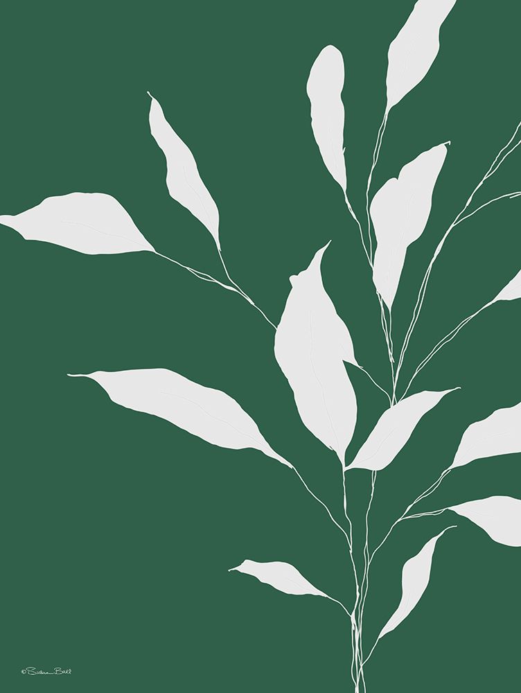 Emerald Hush I art print by Susan Ball for $57.95 CAD