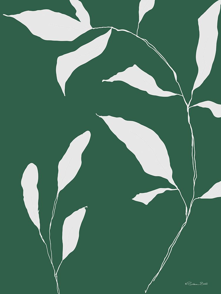 Emerald Hush II art print by Susan Ball for $57.95 CAD