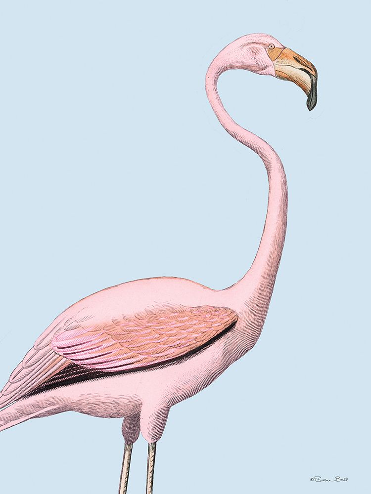 Flamingo art print by Susan Ball for $57.95 CAD