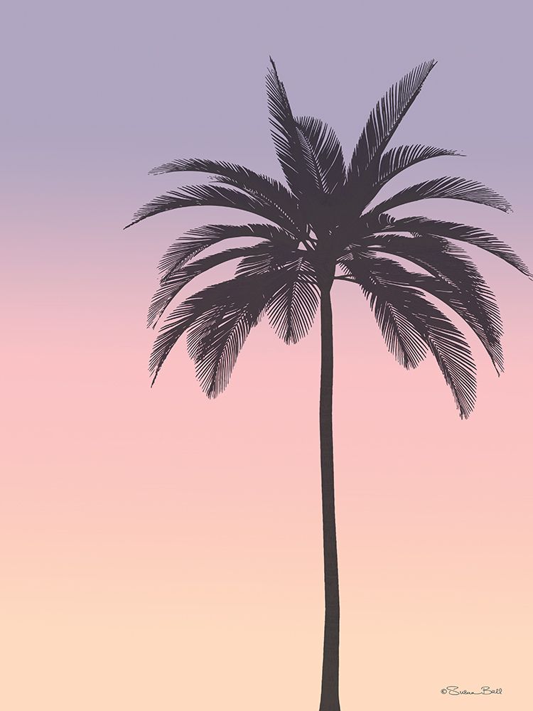 Sunset Palm art print by Susan Ball for $57.95 CAD