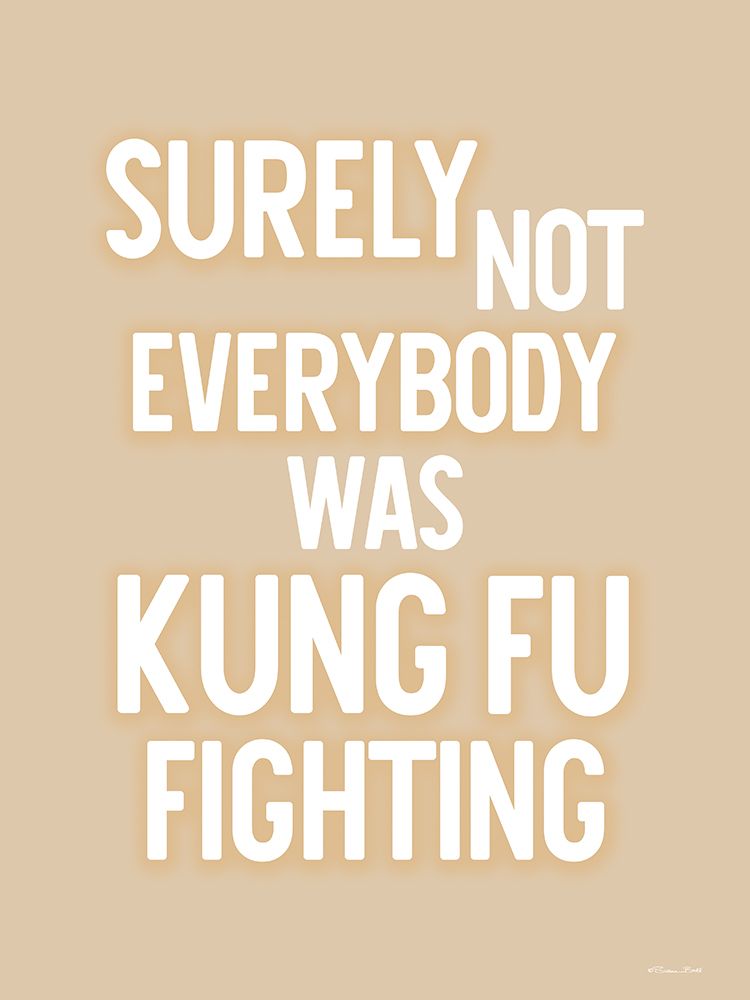 Kung Fu Fighting art print by Susan Ball for $57.95 CAD