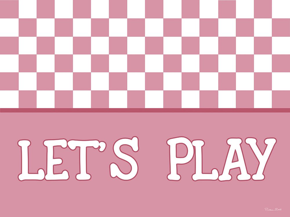 Lets Play art print by Susan Ball for $57.95 CAD