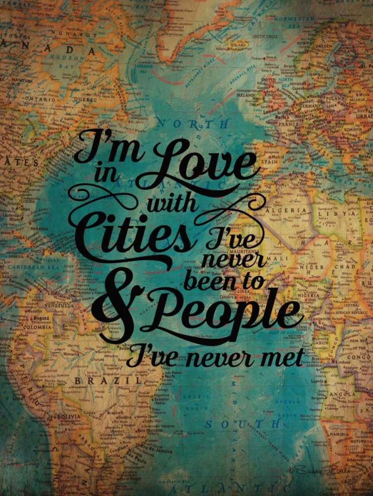 Cities and People art print by Susan Ball for $57.95 CAD