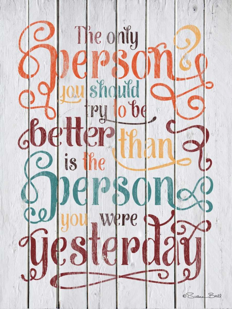 The Only Person art print by Susan Ball for $57.95 CAD