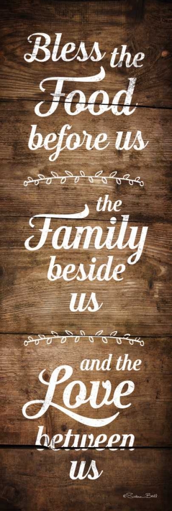 Bless the Food Before Us art print by Susan Ball for $57.95 CAD