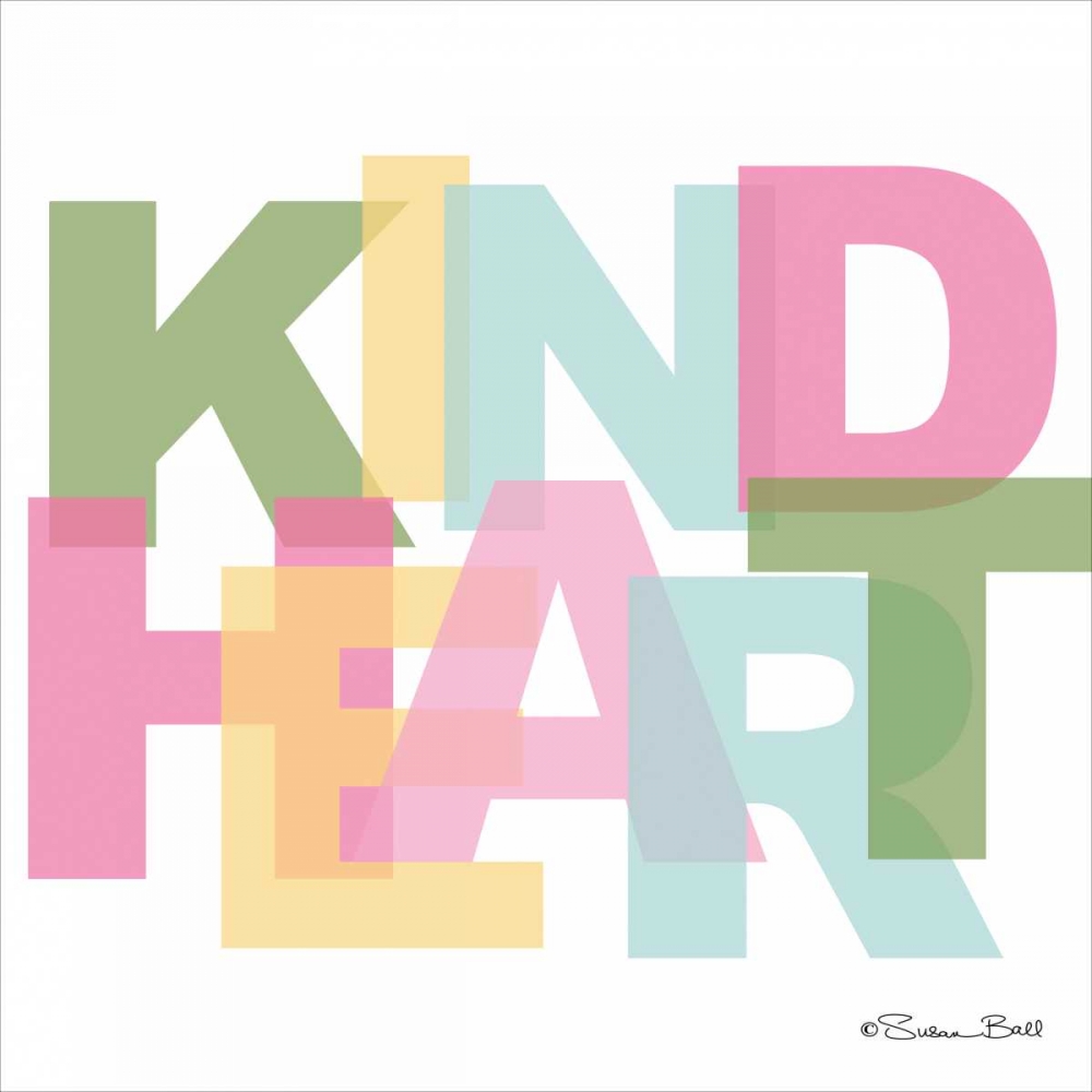 Kind Heart art print by Susan Ball for $57.95 CAD
