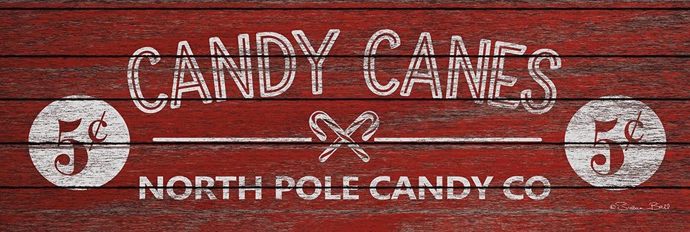 Candy Canes art print by Susan Ball for $57.95 CAD