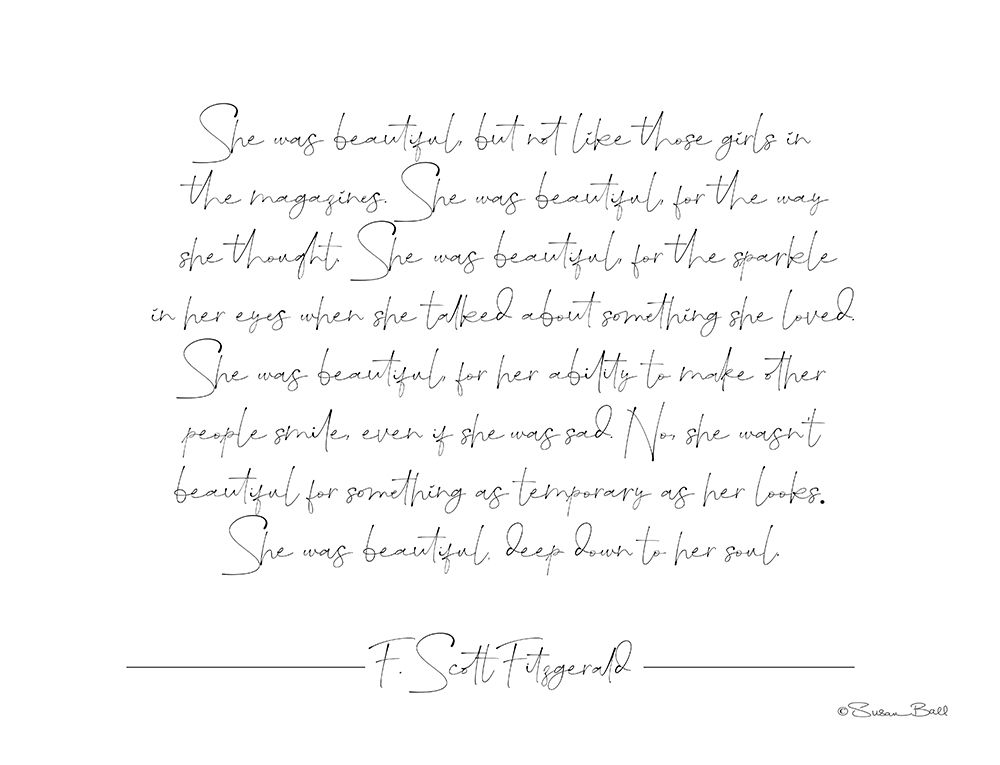 She was Beautiful art print by Susan Ball for $57.95 CAD