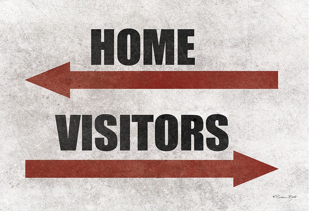 Home and Visitors art print by Susan Ball for $57.95 CAD