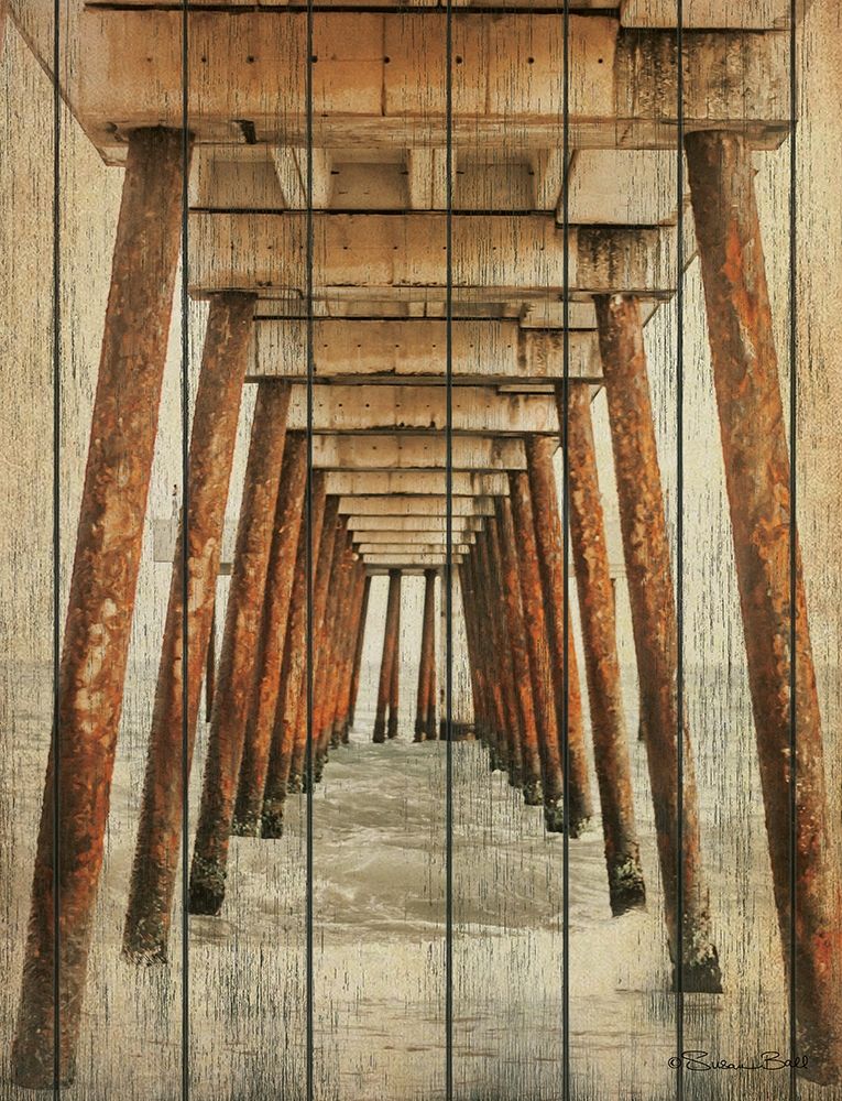Vintage Under Dock art print by Susan Ball for $57.95 CAD