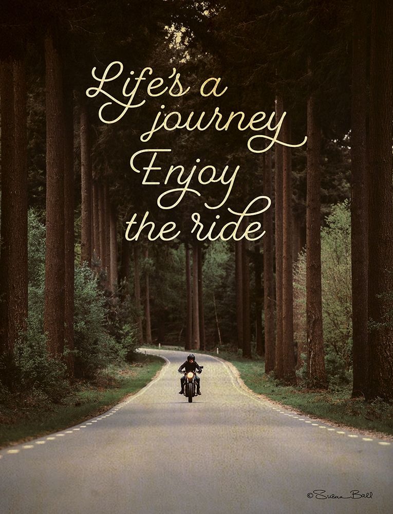 Lifes a Journey art print by Susan Ball for $57.95 CAD