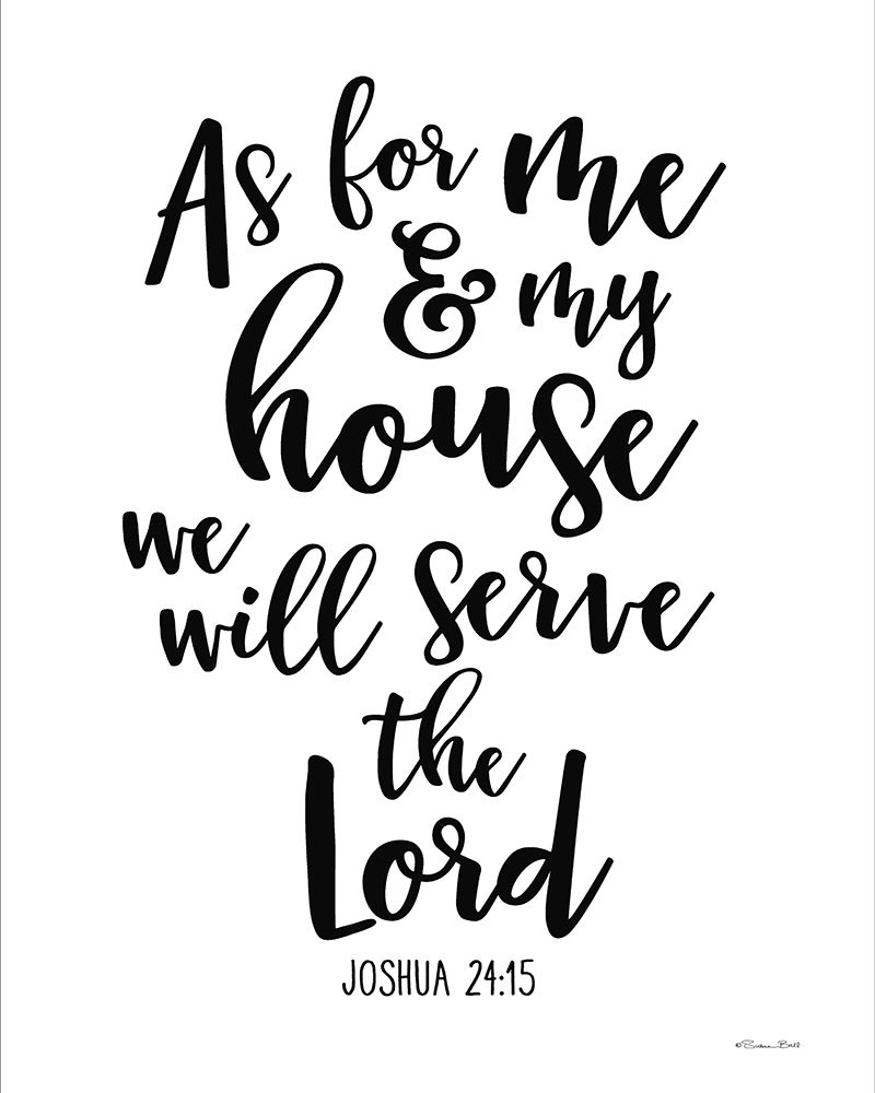As For Me And My House art print by Susan Ball for $57.95 CAD