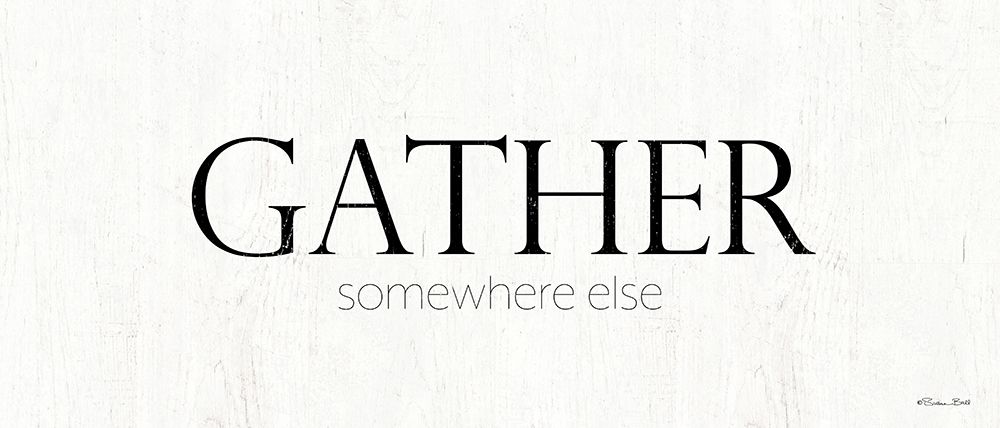 Gather Somewhere Else art print by Susan Ball for $57.95 CAD