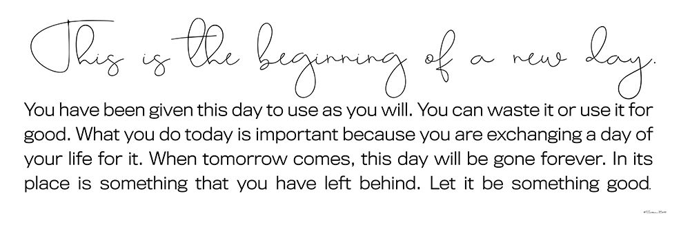 This is the Beginning art print by Susan Ball for $57.95 CAD
