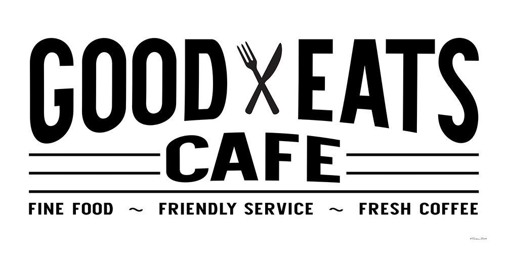 Good Eats Café art print by Susan Ball for $57.95 CAD