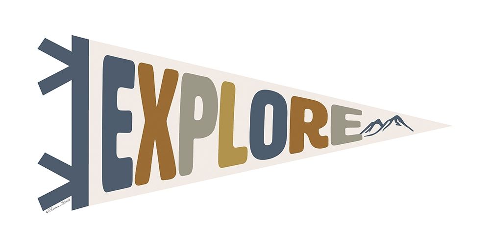 Explore Pennant art print by Susan Ball for $57.95 CAD