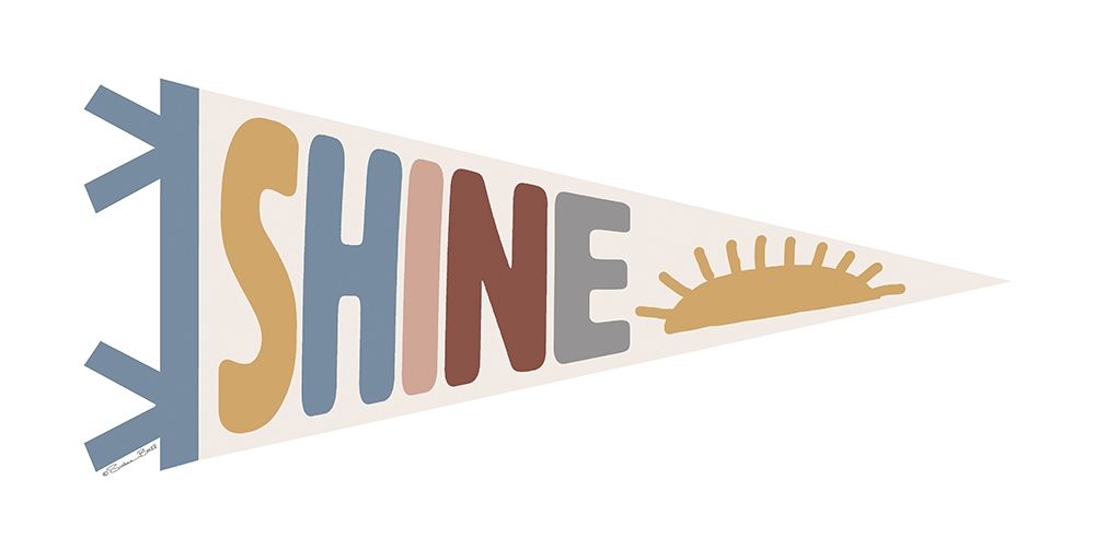 Shine Pennant art print by Susan Ball for $57.95 CAD