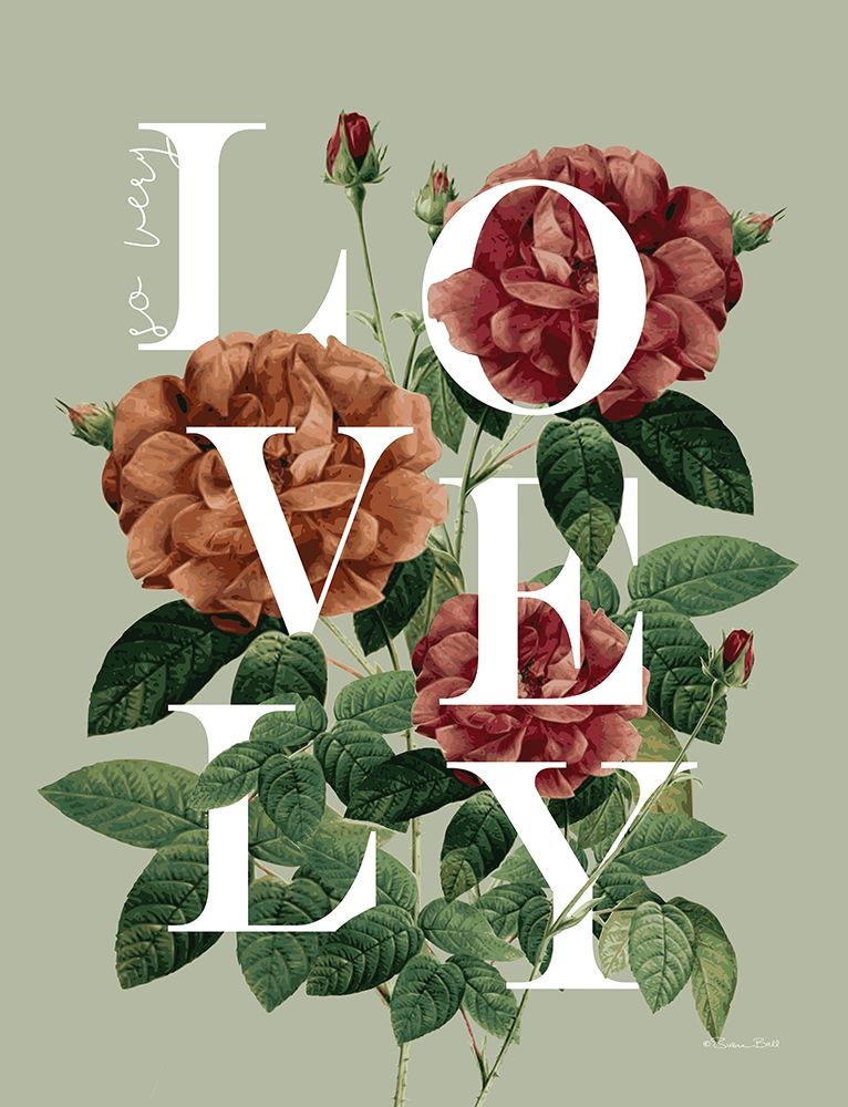 Floral Lovely art print by Susan Ball for $57.95 CAD
