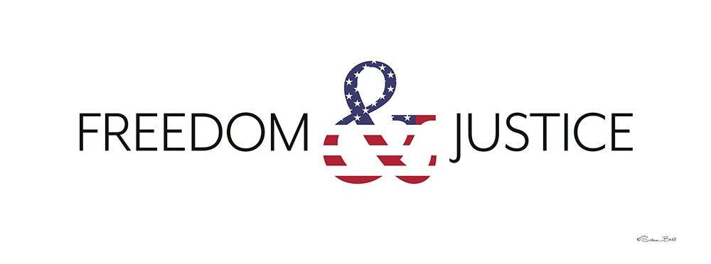 Freedom and Justice art print by Susan Ball for $57.95 CAD