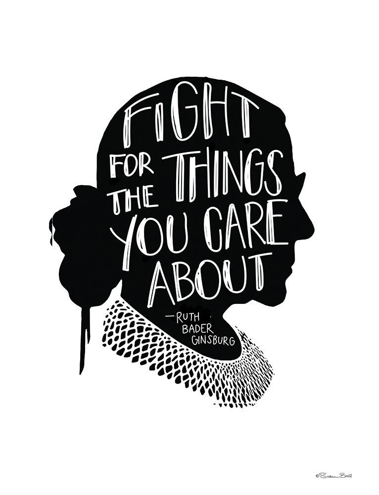 Fight RBG art print by Susan Ball for $57.95 CAD