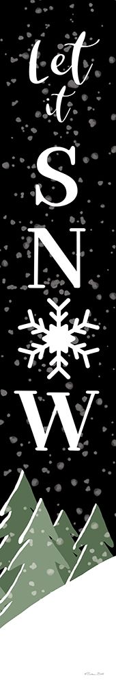 Let It Snow art print by Susan Ball for $57.95 CAD