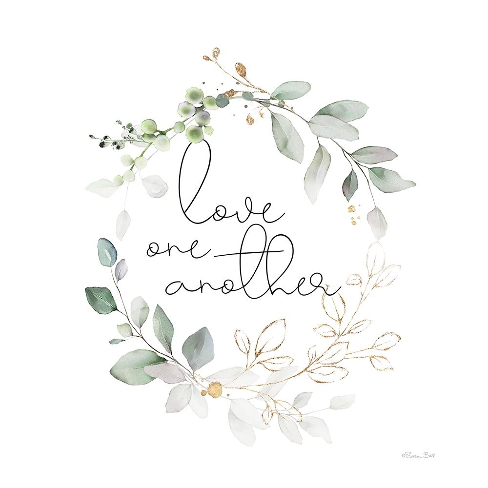 Love One Another art print by Susan Ball for $57.95 CAD
