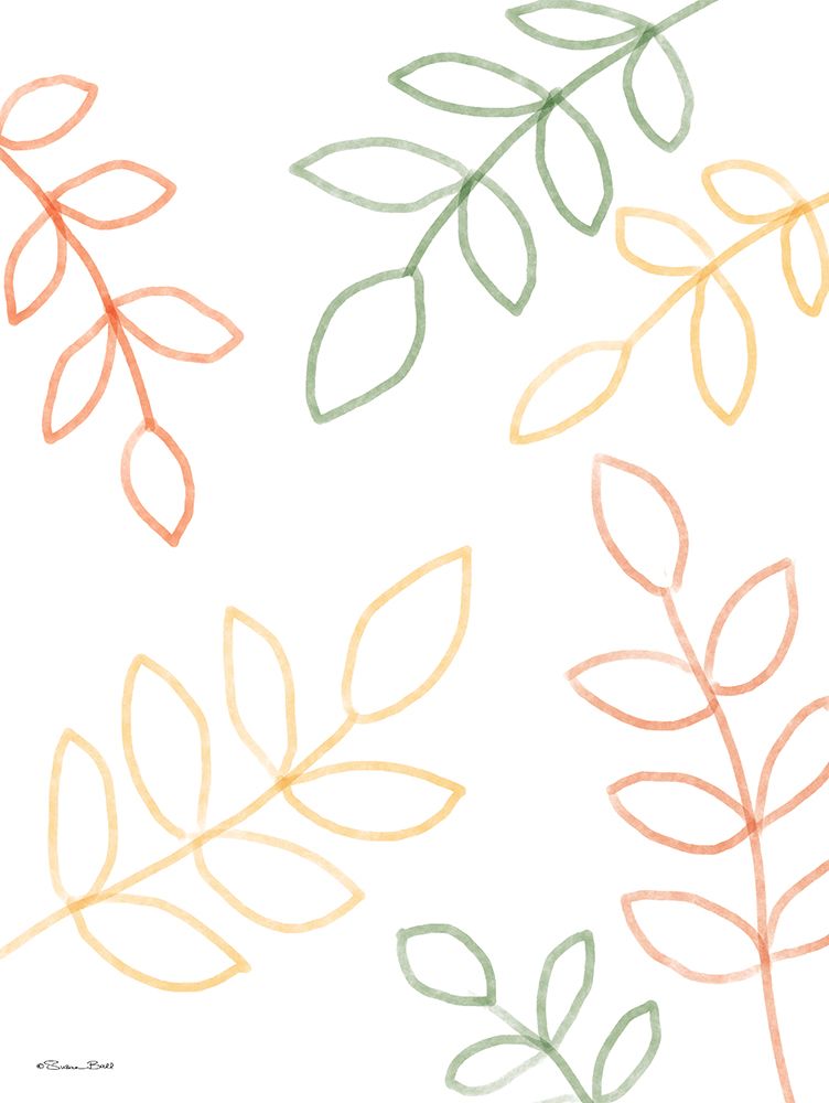 Colorful Leaves art print by Susan Ball for $57.95 CAD