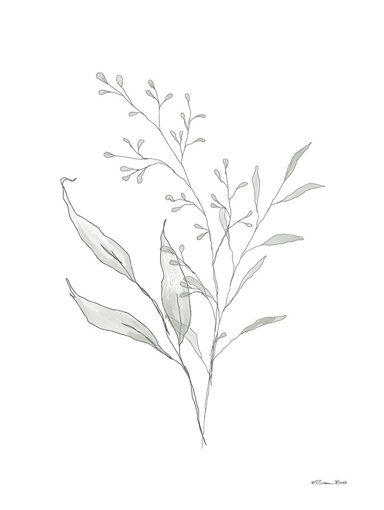 Simple Leaves 2 art print by Susan Ball for $57.95 CAD