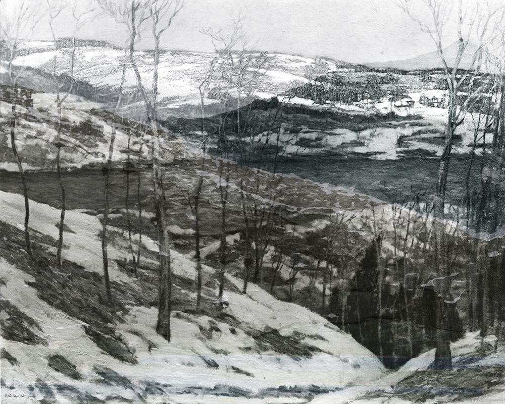 Tree Top Lake art print by Stellar Design Studio for $57.95 CAD