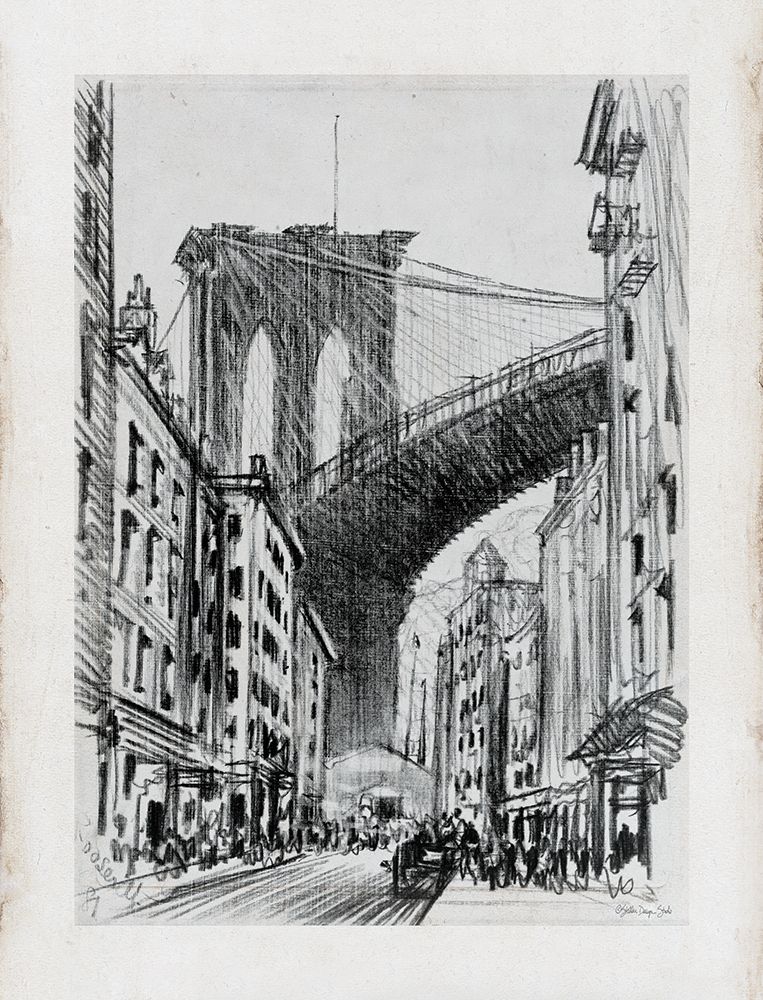 Street Scene art print by Stellar Design Studio for $57.95 CAD