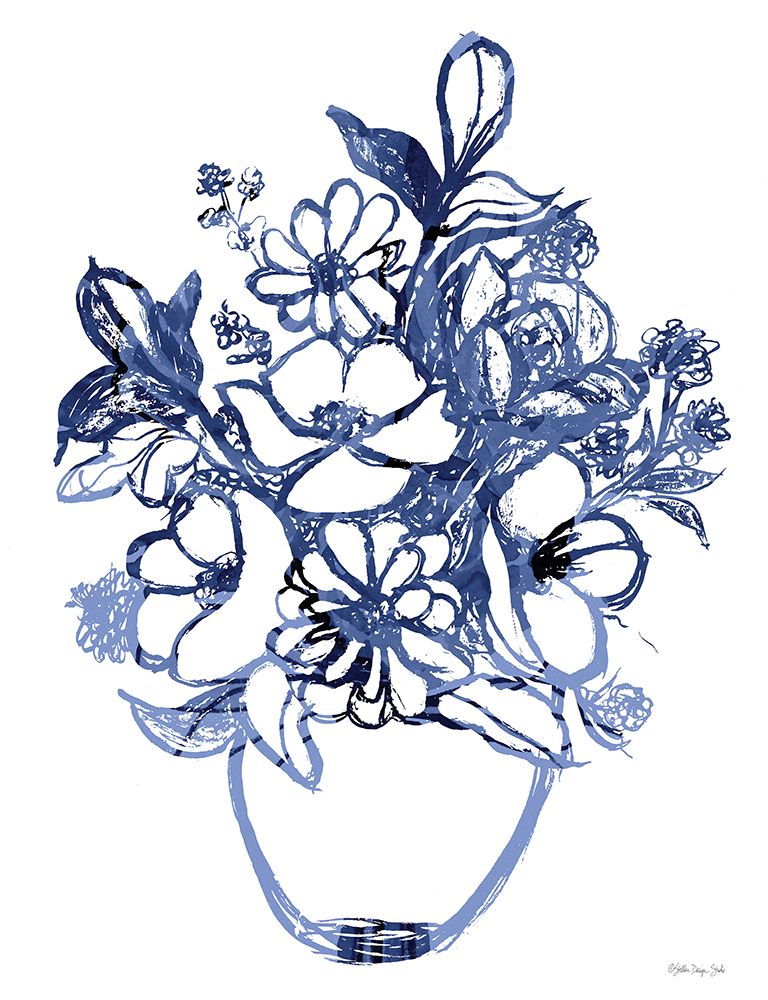 Blue For You art print by Stellar Design Studio for $57.95 CAD